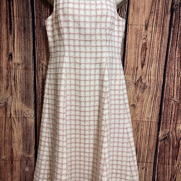 Anthropologie Gal Meets Glam Evangeline Windowpane Dress Sz 4 - Picture 8 of 11